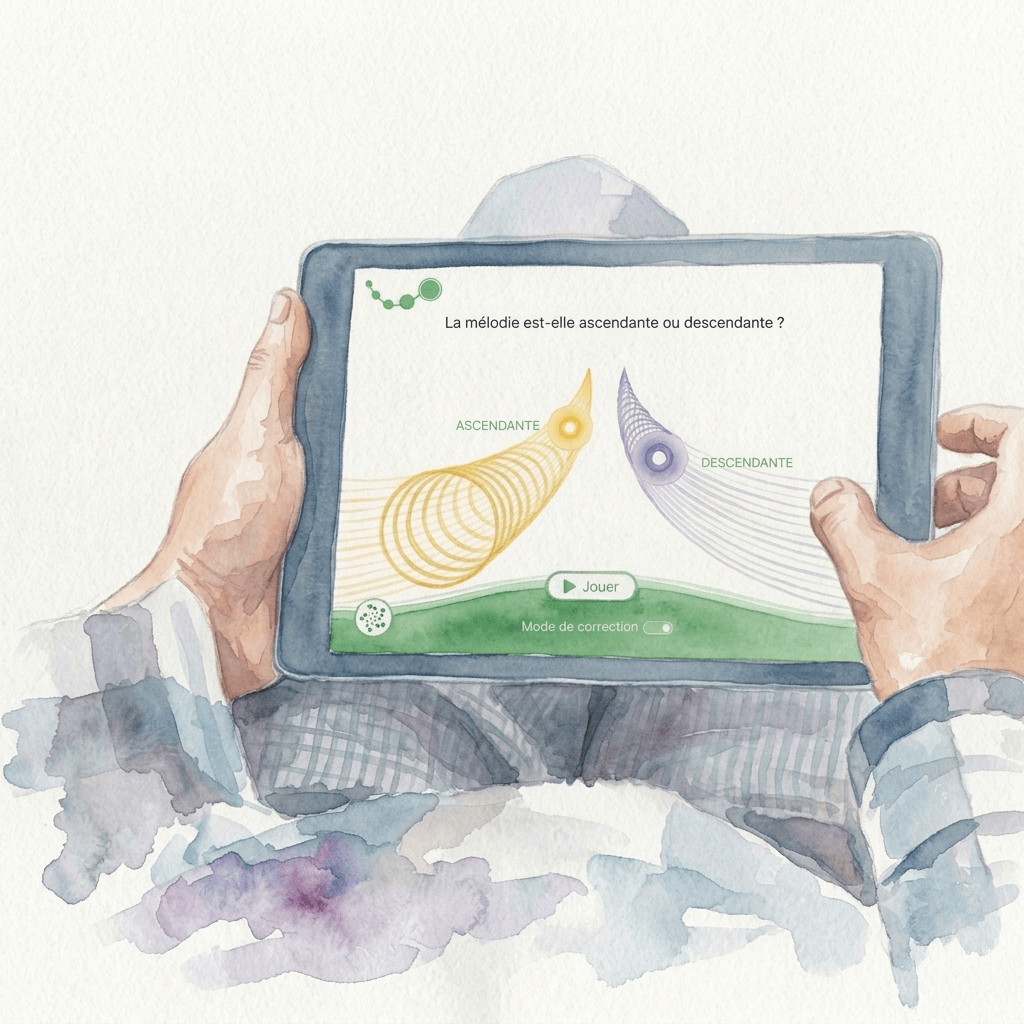 meludia sur tablette